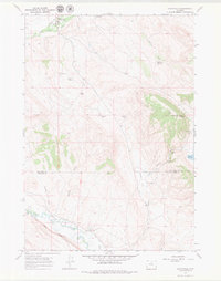 Hyattville 1967 topographic map thumbnail