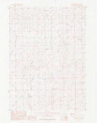 McKenzie Flat 1984 topographic map thumbnail