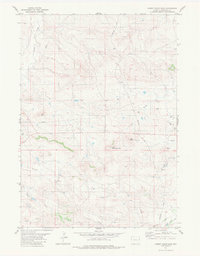 Rabbit Mountains 1981 topographic map thumbnail