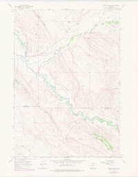 Weintz Draw 1967 topographic map thumbnail