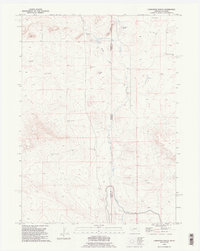 Carpenter Ranch 1990 topographic map preview