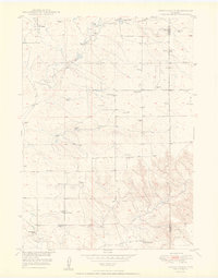 Amend Ranch 1950 topographic map thumbnail