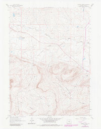 Cameron Creek 1961 topographic map thumbnail