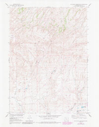 McCleary Reservoir 1951 topographic map thumbnail