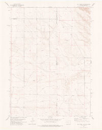 Van Tassell SE 1977 topographic map thumbnail