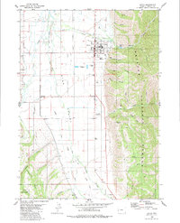 Afton 1980 topographic map thumbnail