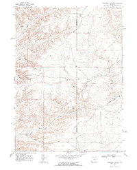 Anderson Canyon 1968 topographic map thumbnail