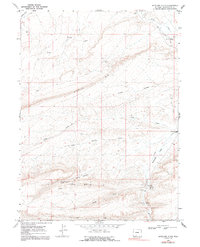 Antelope Flats 1968 topographic map thumbnail