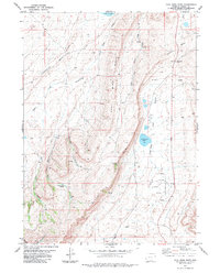 Coal Mine Ridge 1983 topographic map thumbnail