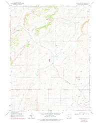 Cooper Ridge NE 1968 topographic map thumbnail