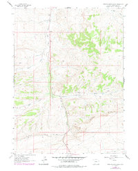 Erickson-Kent Ranch 1963 topographic map thumbnail