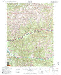 Ferry Peak 1996 topographic map thumbnail