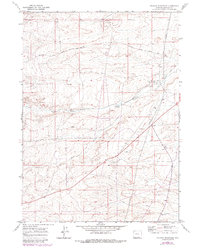 Graham Reservoir 1969 topographic map thumbnail
