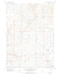 Lost Creek Reservoir 1961 topographic map thumbnail