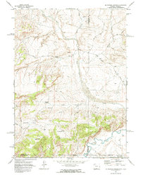McPherson Springs 1970 topographic map thumbnail
