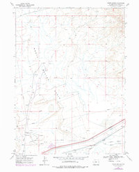 North Baxter 1968 topographic map thumbnail