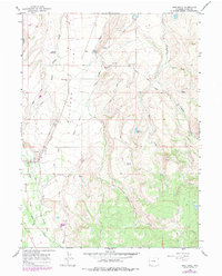 Pine Knoll 1965 topographic map thumbnail