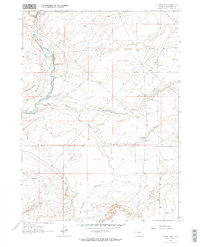 Pittman Well 1963 topographic map thumbnail