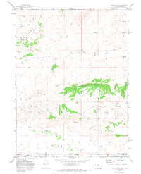 Poison Basin 1970 topographic map thumbnail