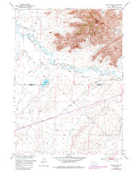 Savage Peak 1951 topographic map thumbnail