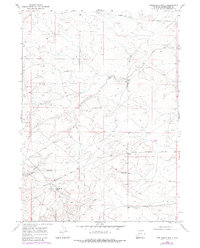 Twelvemile Knoll 1968 topographic map thumbnail