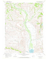 Wilkinson Creek 1967 topographic map thumbnail