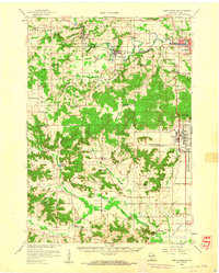 North Freedom 1958 topographic map thumbnail