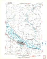 Winona 1934 topographic map thumbnail