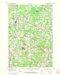 Wittenberg 1964 topographic map thumbnail