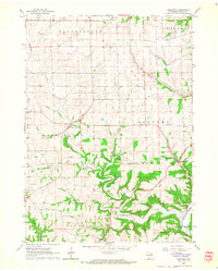 Beetown 1962 topographic map thumbnail