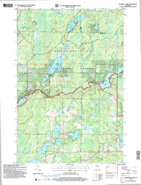Blaisdell Lake 2005 topographic map thumbnail