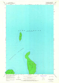Cat Island 1963 topographic map thumbnail