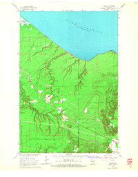 Cedar 1964 topographic map preview