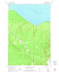 Cedar 1964 topographic map thumbnail