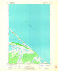 Chequamegon Point 1964 topographic map thumbnail