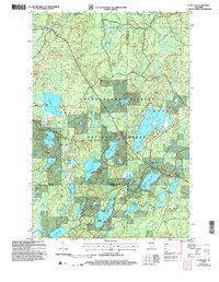 Clam Lake 2005 topographic map thumbnail