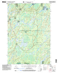 Clam Lake SE 2005 topographic map thumbnail