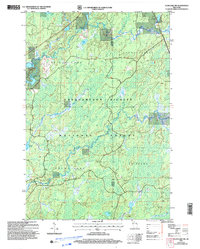 Clam Lake SW 2005 topographic map thumbnail