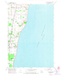Cleveland East 1954 topographic map thumbnail
