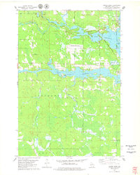 Coffee Creek 1978 topographic map thumbnail