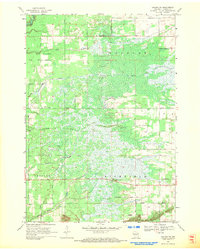 Coloma SW 1968 topographic map thumbnail
