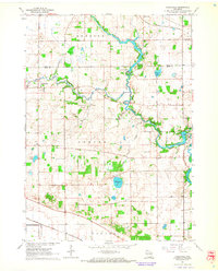 Cooksville 1961 topographic map thumbnail