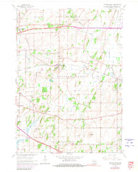 Cottage Grove 1962 topographic map thumbnail