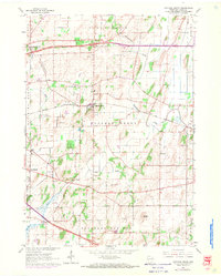 Cottage Grove 1962 topographic map thumbnail