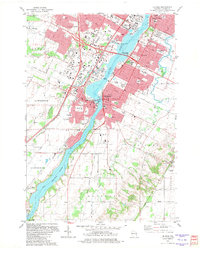 De Pere 1982 topographic map thumbnail
