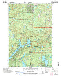 Diamond Lake 2005 topographic map thumbnail