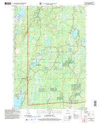 Gates Lake 2005 topographic map thumbnail