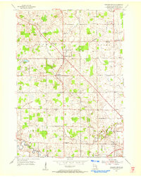 Howards Grove 1954 topographic map preview