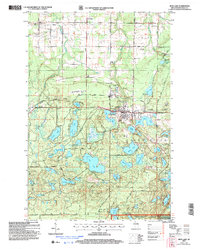 Iron Lake 2005 topographic map thumbnail