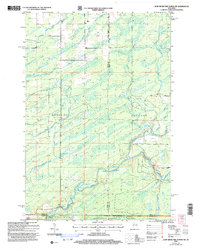 Jump River Fire Tower NW 2005 topographic map thumbnail